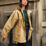 Midi | Camel | Raincoat for women